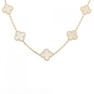 Van Cleef & Arpels Vintage Alhambra 10 Motif Necklace